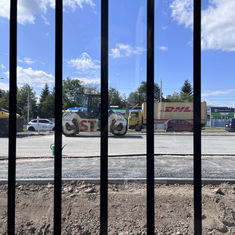 Rozbudowa ul. Warszawskiej [wrzesień 2023] - fot 12